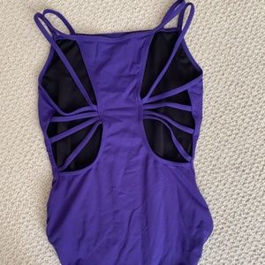 Small Purple Capezio Starburst Leotard